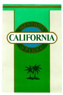 MENTHOL CALIFORNIA PLUS