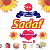 SADAF, NEW, SUN FLOWER LIQUID OIL, NO CHOLESTEROL, Vitamin E