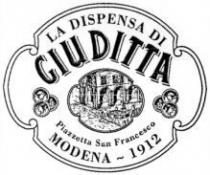 LA DISPENSA DI GIUDITTA Piazzetta San Francesco MODENA - 1912