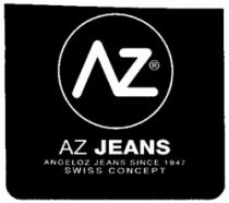 AZ JEANS ANGELOZ JEANS SINCE 1947 SWISS CONCEPT