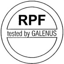 RPF tested by GALENUS