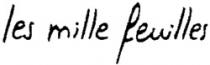 les mille feuilles