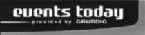 events today provided by GRUNDIG