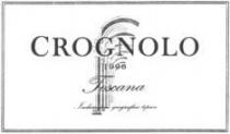 CROGNOLO 1998 Toscana