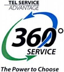 TEL SERVICE ADVANTAGE 360º SERVICE The Power to Choose