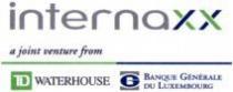 internaxx a joint venture from TD WATERHOUSE BANQUE GÉNÉRALE DU LUXEMBOURG