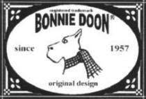 BONNIE DOON since 1957 original design
