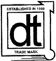 ESTABLISHED IN 1900 dt TRADE MARK