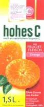 hohes C mit FRUCHTFLEISCH Orange