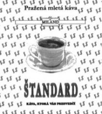 Prazená mletá káva MILAND STANDARD