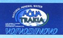 NATURAL MINERAL WATER AQUA TRAKIA VOJVODINOVO