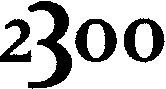 2300