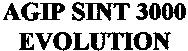 AGIP SINT 3000 EVOLUTION EVOLUTION