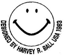 DESIGNED BY HARVEY R. BALL USA 1963