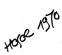 Hosoe 1970