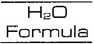 H20 Formula