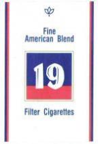 Fine American Blend 19 Filter Cigarettes