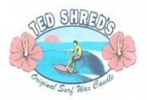 TED SHRED'S Original Surf Wax Candle