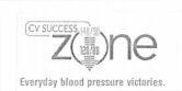CV SUCCESS 140/90 120/80 zone Everyday blood pressure victories.
