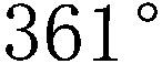 361°