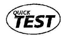 QUICK TEST TEST