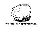 Die mit dem Sparschwein