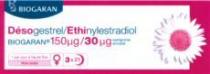 BIOGARAN Désogestrel/Ethinylestradiol