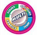 MULTI STAINS COLOURS FABRICS TEMP