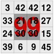 3 42 12 33 21 18 27 24 30 15 39 6 9 45 99