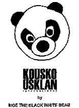 KOUSKO USKLAN international by MOE THE BLACK WHITE BEAR