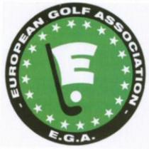 E EGA EUROPEAN GOLF ASSOCIATION