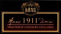 KRAS Anno 1911 Domini TRADITION OF CHOCOLATE EXCELLENCE