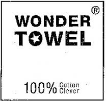 WONDER TOWEL 100% Cotton Clever