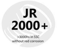 JR 2000 + >3000hs in SSC without red corrosion