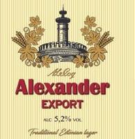 ALeCoq Alexander EXPORT Traditional Estonian lager ALC 5,2% VOL
