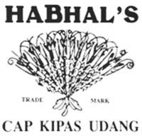 HABHAL'S CAP KIPAS UDANG TRADE MARK