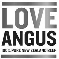 LOVE ANGUS 100% PURE NEW ZEALAND BEEF