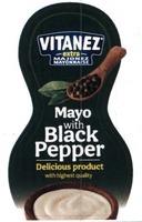 VITANEZ extra MAJONEZ MAYONNAISE Mayo with Black Pepper Delicious product with highest quality