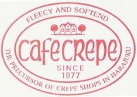 cafecrepe SINCE 1977 FLEECY AND SOFTEND THE PRECURSOR OF CREPE SHOPS IN HARAJUKU