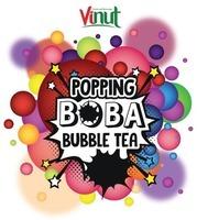 Foods and Beverage Vinut POPPING BOBA BUBBLE TEA