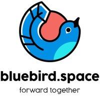 bluebird. space forward together