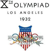 XTH OLYMPIAD LOS ANGELES 1932 CITIUS ALTIUS FORTIUS