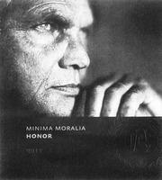 MINIMA MORALIA HONOR 2011