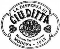 LA DISPENSA DI GUIDITTA Piazzetta San Francesco MODENA - 1912