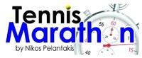 Tennis Marathon by Nikos Pelantakis