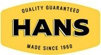 HANS QUALITY GUARANTEED MADE SINCE 1960