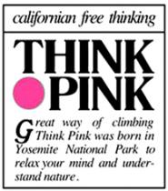 californian free thinking THINK PINK
