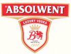 ABSOLWENT LUXURY VODKA B POLMOS BIALYSTOK S.A. 1928