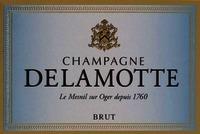 CHAMPAGNE DELAMOTTE Le Mesnil sur Oger depuis 1760 BRUT