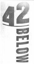 42 BELOW